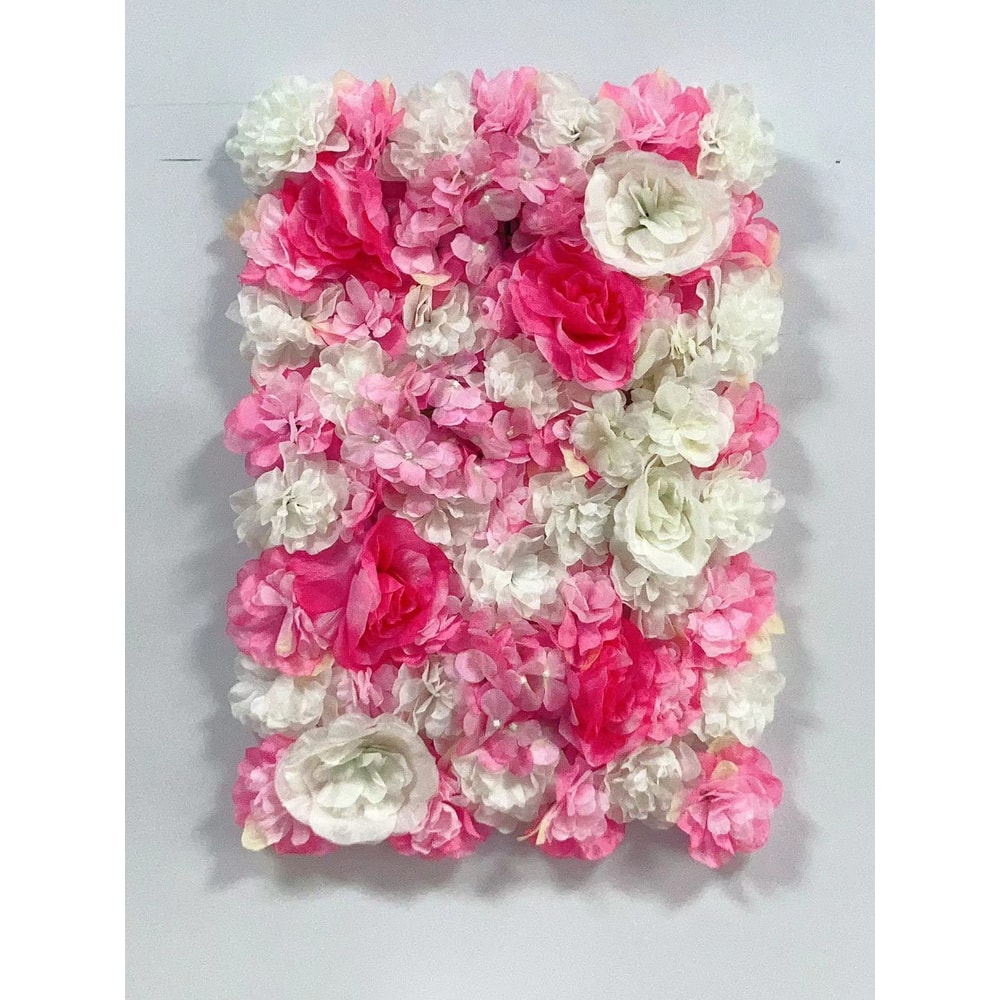 Silk Rose Flower Wall Artificial Flowers For DIY Wedding Decor Photography Backdrops Hair Salon Bac 15