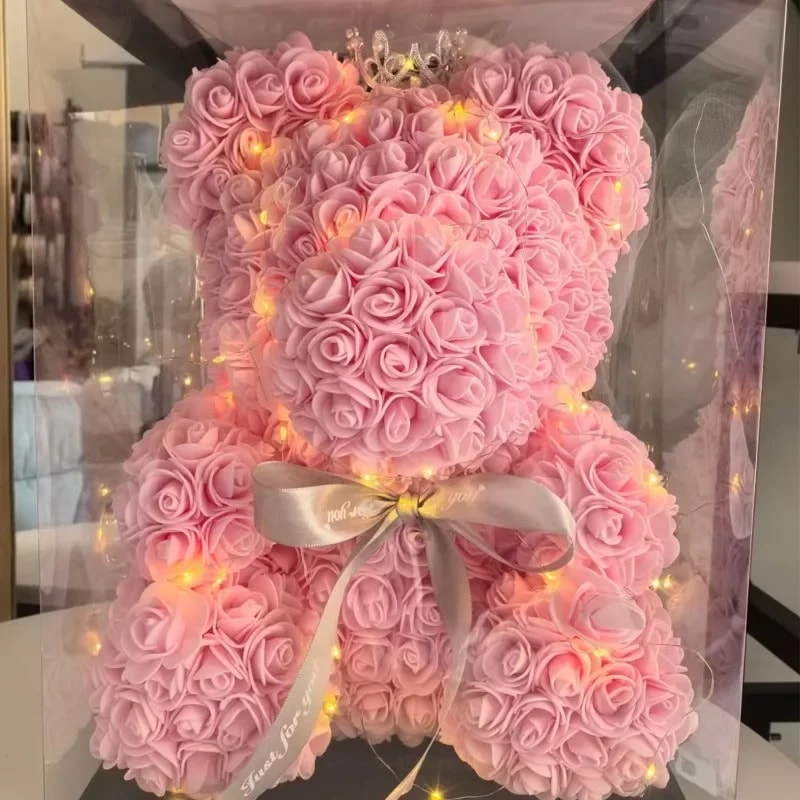 Artificial Rose Flower Heads Foam Roses For DIY Wedding Baby Shower Home Decorations Party Centerpi 3