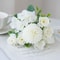 Artificial Flowers Silk Bouquet, Rose Chrysanthemum Wedding Wreath, Outdoor Garden Archway Decor