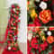 Uflower Luxury Red Rose Artificial Flowers For Wedding Table Centerpiece Floral Arrangement Party D 3