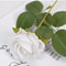 Red Rose Artificial Flowers Long Branch Rose For Wedding Home Decoration Fake Roses For DIY Supplie 9
