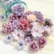 Fake Dahlia Flower Heads Artificial Wedding Decor Home Decor DIY Garland Party Gift Accessories 1