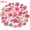 Fake Dahlia Flower Heads Artificial Wedding Decor Home Decor DIY Garland Party Gift Accessories 6