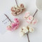 Artificial Flower Silk Tea Rose Wedding Bouquet Wreath, Scrapbooking for Home, Valentine Decoration, Holiday Accessories