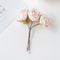 Artificial Flower Silk Tea Rose Wedding Bouquet Wreath, Scrapbooking for Home, Valentine Decoration, Holiday Accessories