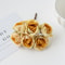 Artificial Flower Silk Tea Rose Wedding Bouquet Wreath, Scrapbooking for Home, Valentine Decoration, Holiday Accessories