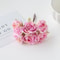 Artificial Flower Silk Tea Rose Wedding Bouquet Wreath, Scrapbooking for Home, Valentine Decoration, Holiday Accessories