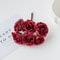 Artificial Flower Silk Tea Rose Wedding Bouquet Wreath, Scrapbooking for Home, Valentine Decoration, Holiday Accessories