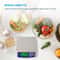 LCD Digital Scale, Rechargeable Kitchen Weighing Platform Food Scale, Electronic Scale for Accurate Measurements