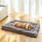 Comfortable Dog Bed Sofa for Small to Large Dogs Soft Polyester Mat for Crate & Rest