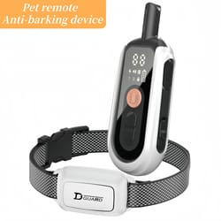 rechargeable waterproof dog training collar with remote control anti barking device