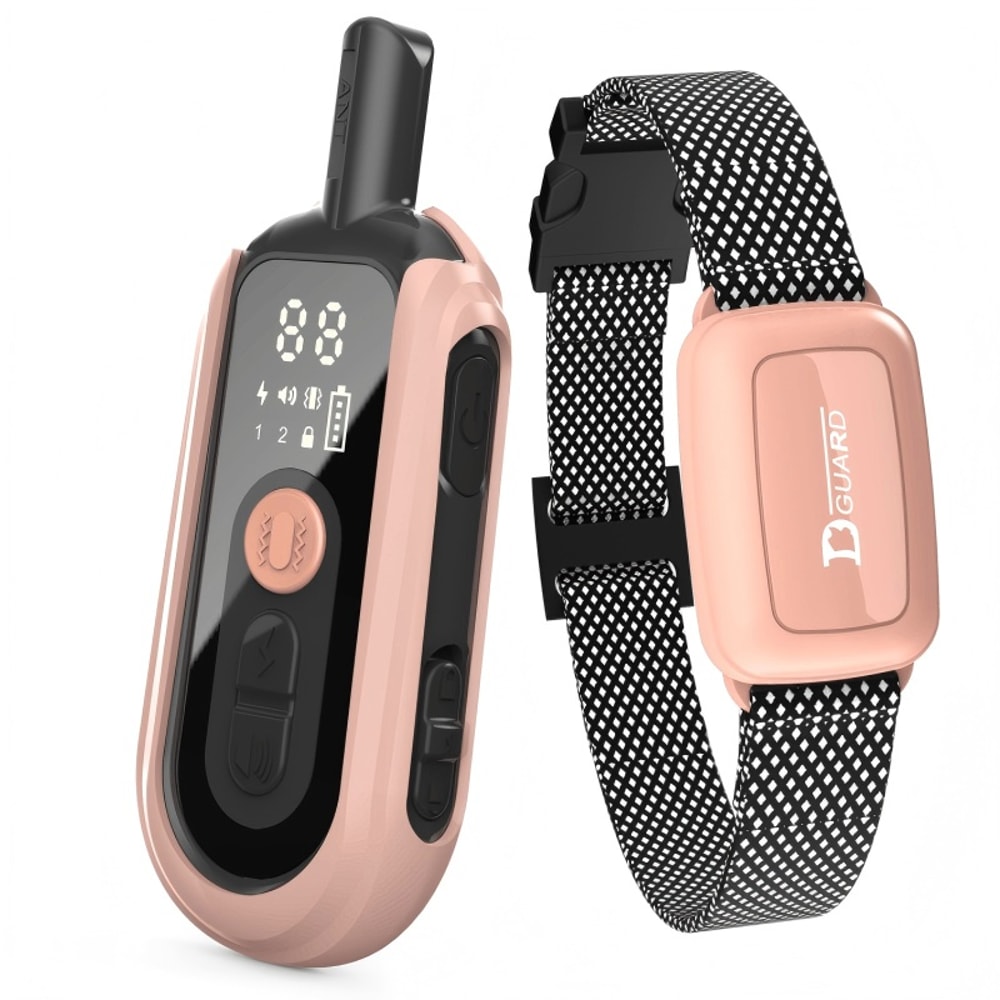 Rechargeable Waterproof Dog Training Collar With Remote Control Anti Barking Device 6