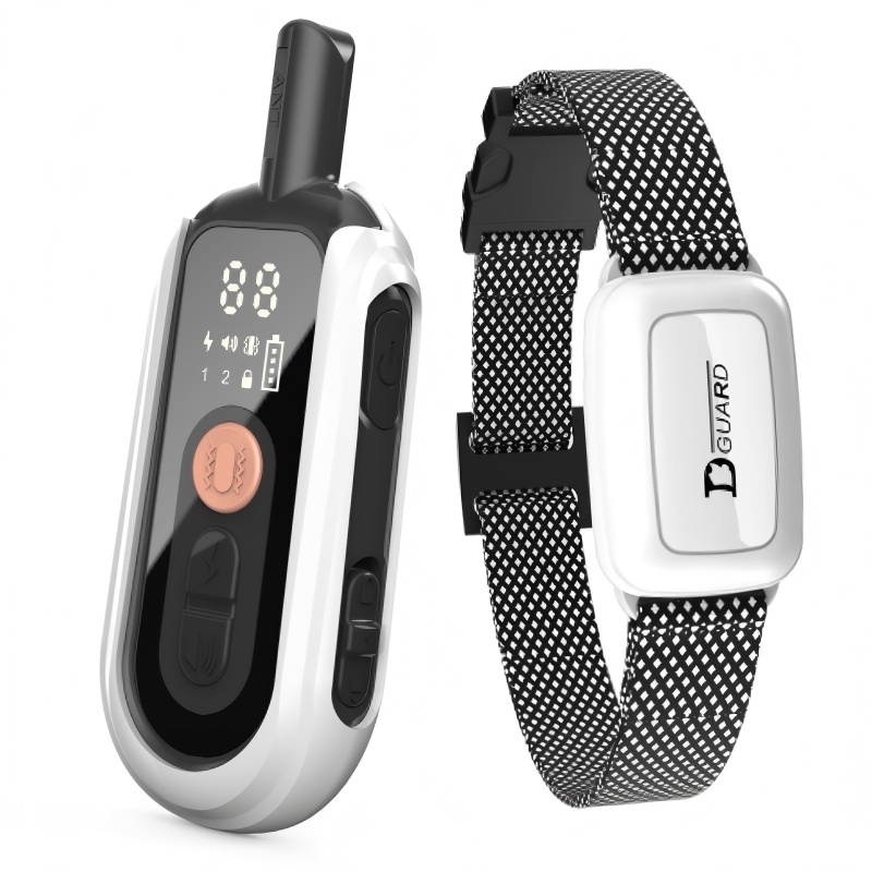 Rechargeable Waterproof Dog Training Collar With Remote Control Anti Barking Device 7