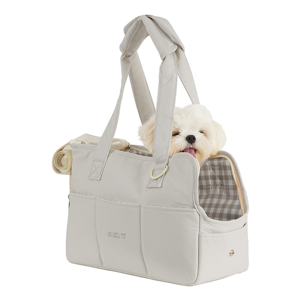 Portable One Shoulder Pet Carrier Bag For Small Dogs Cats Soft Cotton Breathable Safe Design 6