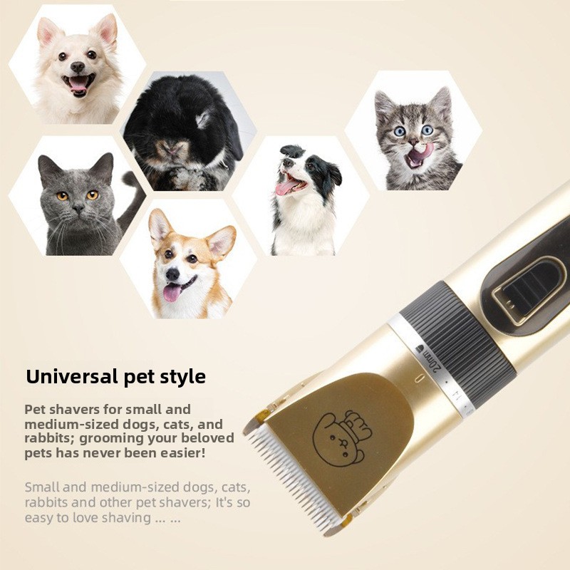 Pet Grooming Hair Clipper Set For Dogs Cats Rabbits Quiet Easy To Use Electric Trimmer For Puppy K 2