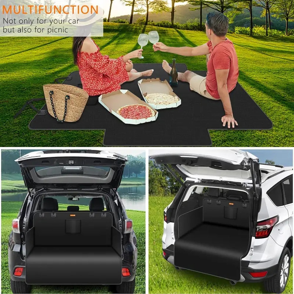 Waterproof Dog Car Seat Cover Travel Hammock Transporter Mat For Small To Large Dogs 1