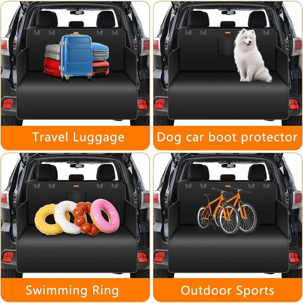 Waterproof Dog Car Seat Cover Travel Hammock Transporter Mat For Small To Large Dogs 2
