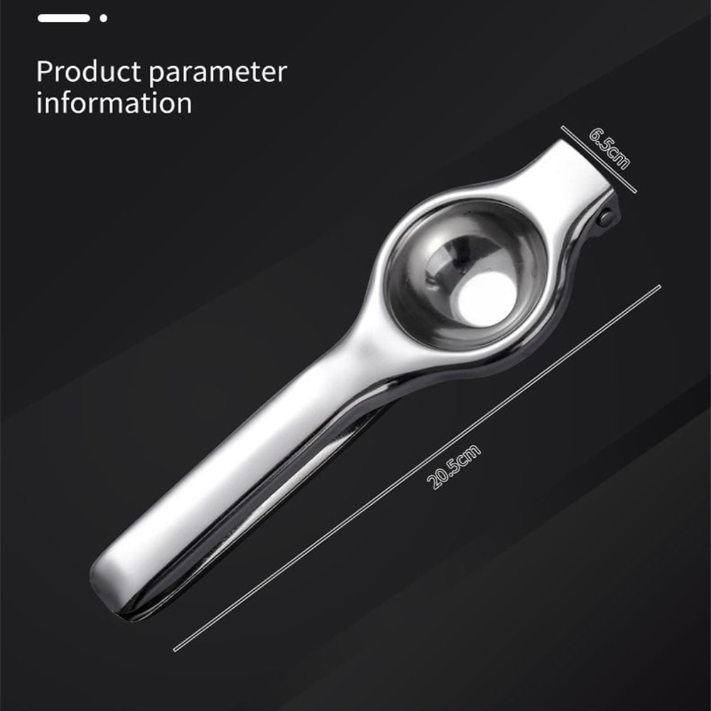 Stainless Steel Lemon Squeezer Manual Citrus Juicer for Fresh Juice