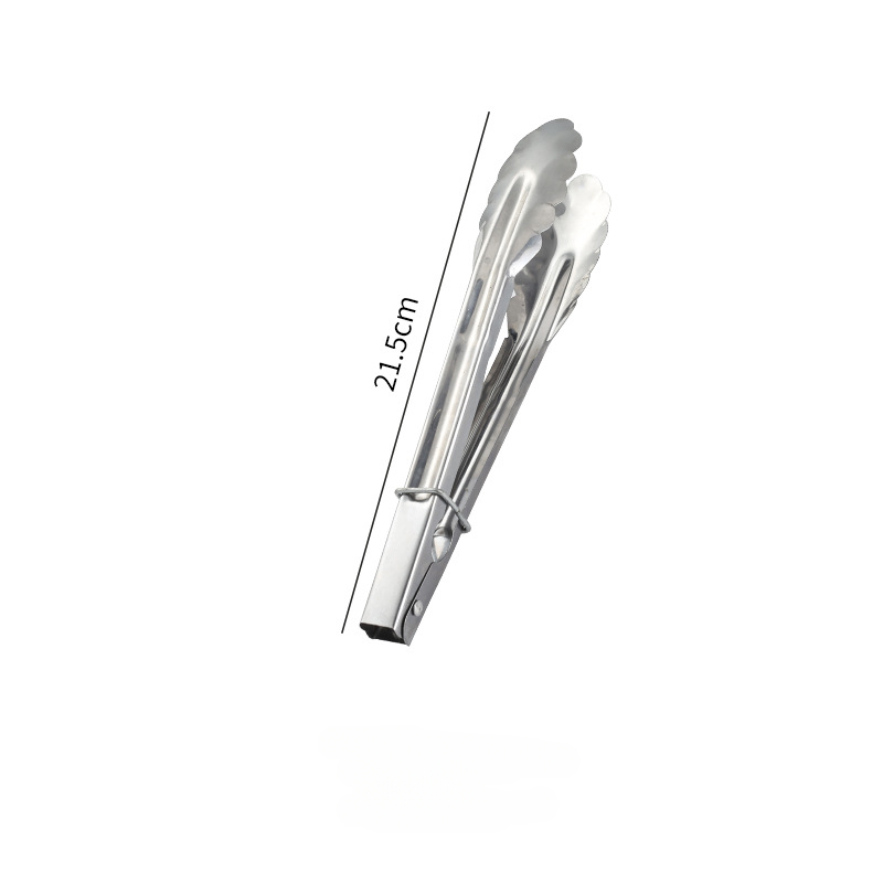 Stainless Steel Food Tongs Durable BBQ, Kitchen, and Buffet Tool for Non Stick Cookware