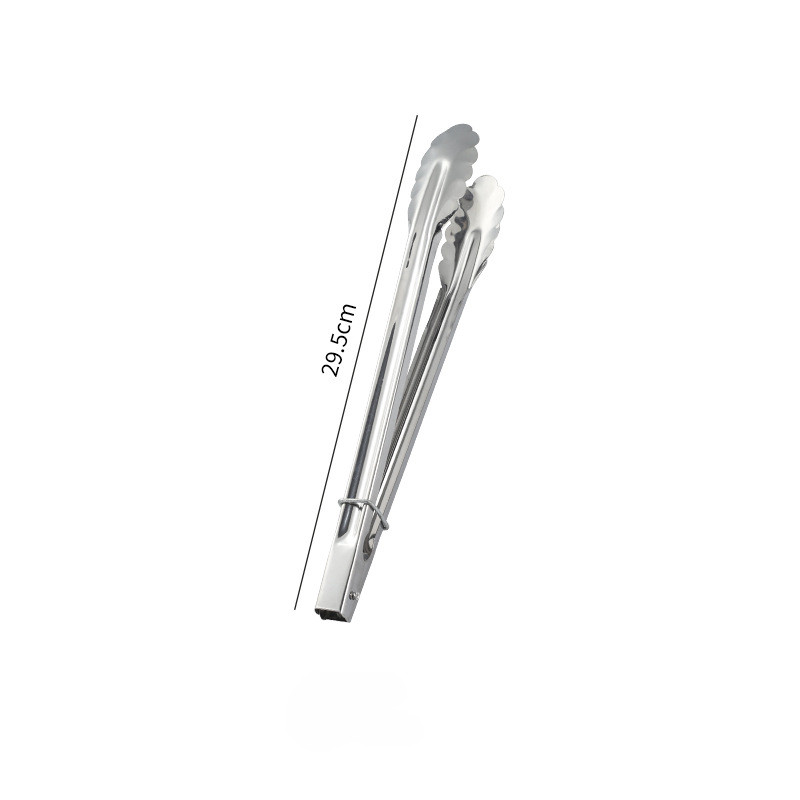 Stainless Steel Food Tongs Durable BBQ, Kitchen, and Buffet Tool for Non Stick Cookware