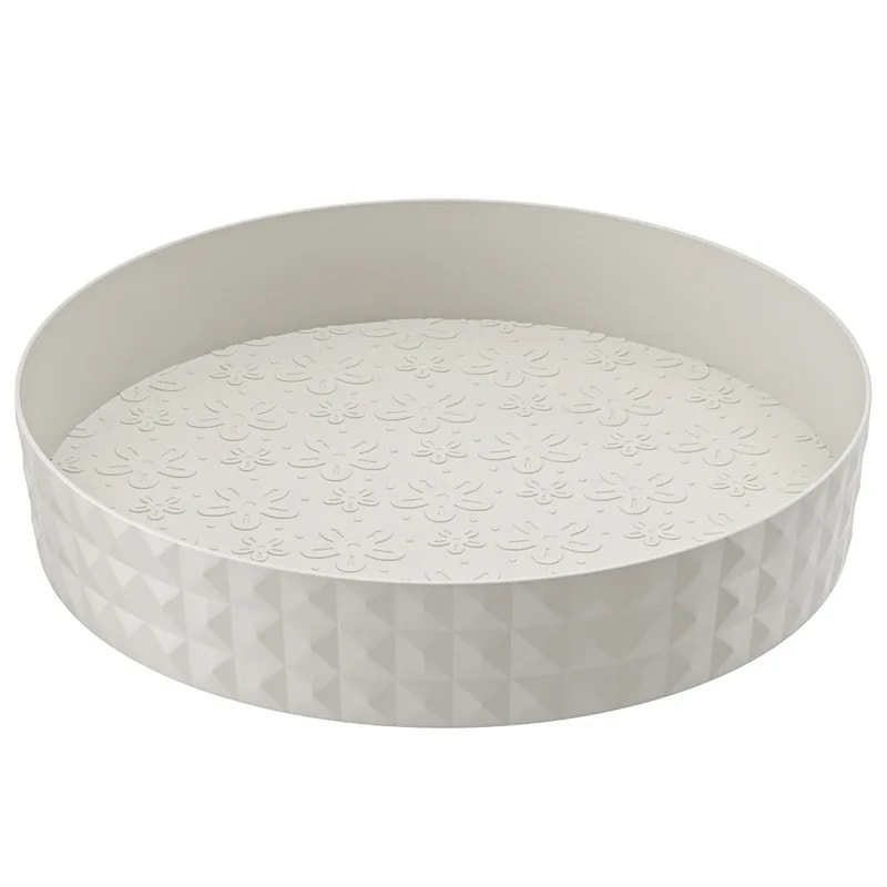 Rotating Spice Rack Non Slip Cosmetic Kitchen Storage Tray 4