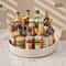 Rotating Spice Rack Non Slip Cosmetic Kitchen Storage Tray 3