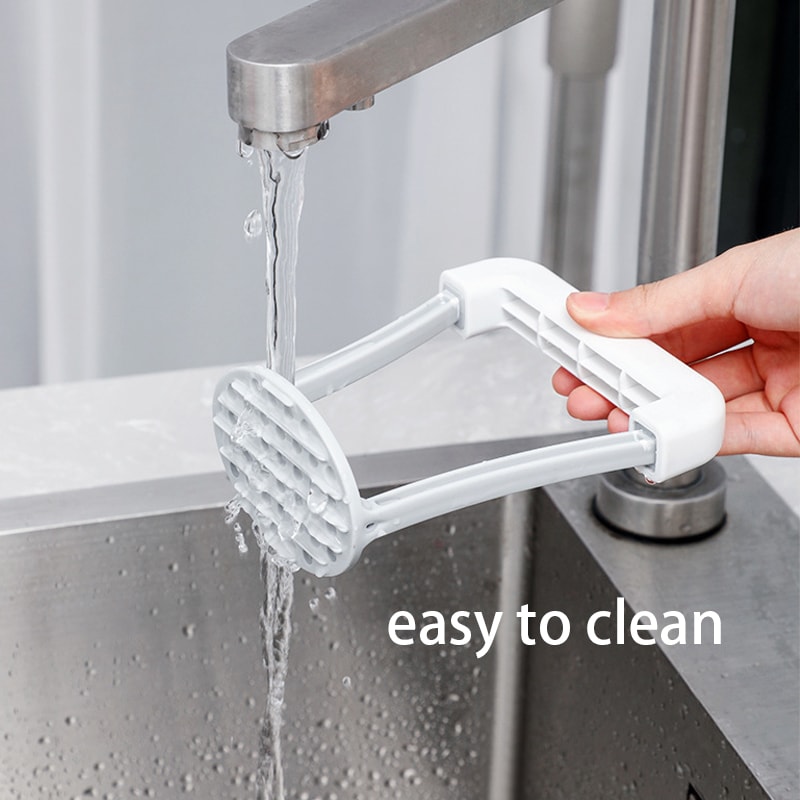 Durable Potato Masher With Non Slip Handle Versatile Kitchen Gadget For Vegetables Fruits And More 4