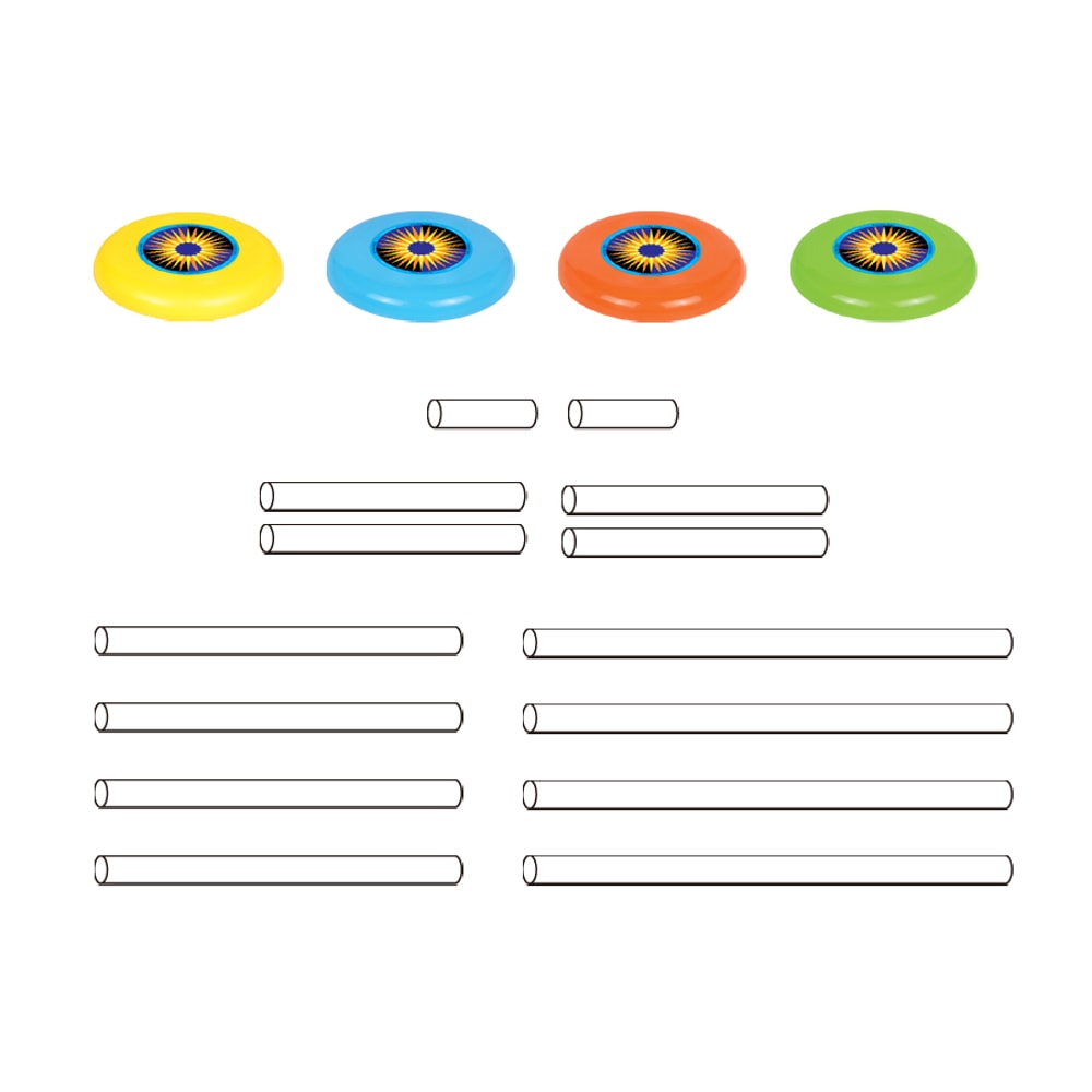 Professional Flying Disc Set Outdoor Sports Game for Kids & Adults Perfect for Beach, Camping & Backyard Fun