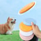 Silicone Flying Disk Toy For Dogs Durable Interactive Training Disc For Puppies Dogs 1