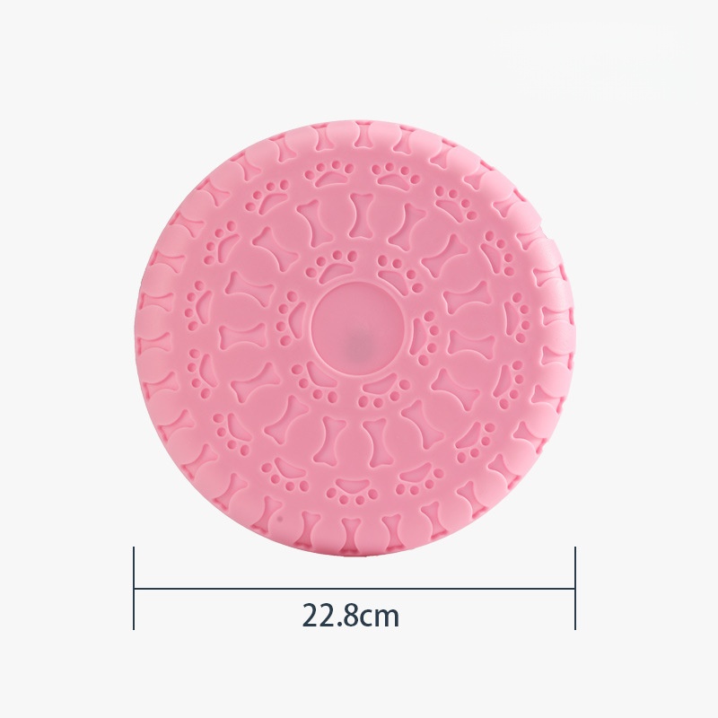 Durable Flying Disc for Dogs Chew Proof Interactive Frisbee for Aggressive Chewers, Fetch & Training Toy