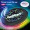 Glowing Hand Thrown Frisbee Interactive Night Light Toy For Kids And Parents Outdoor Lawn Game 2