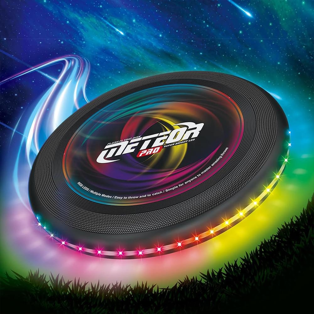 Light Up Outdoor Frisbee Interactive Sports Toy For Kids And Pets 0