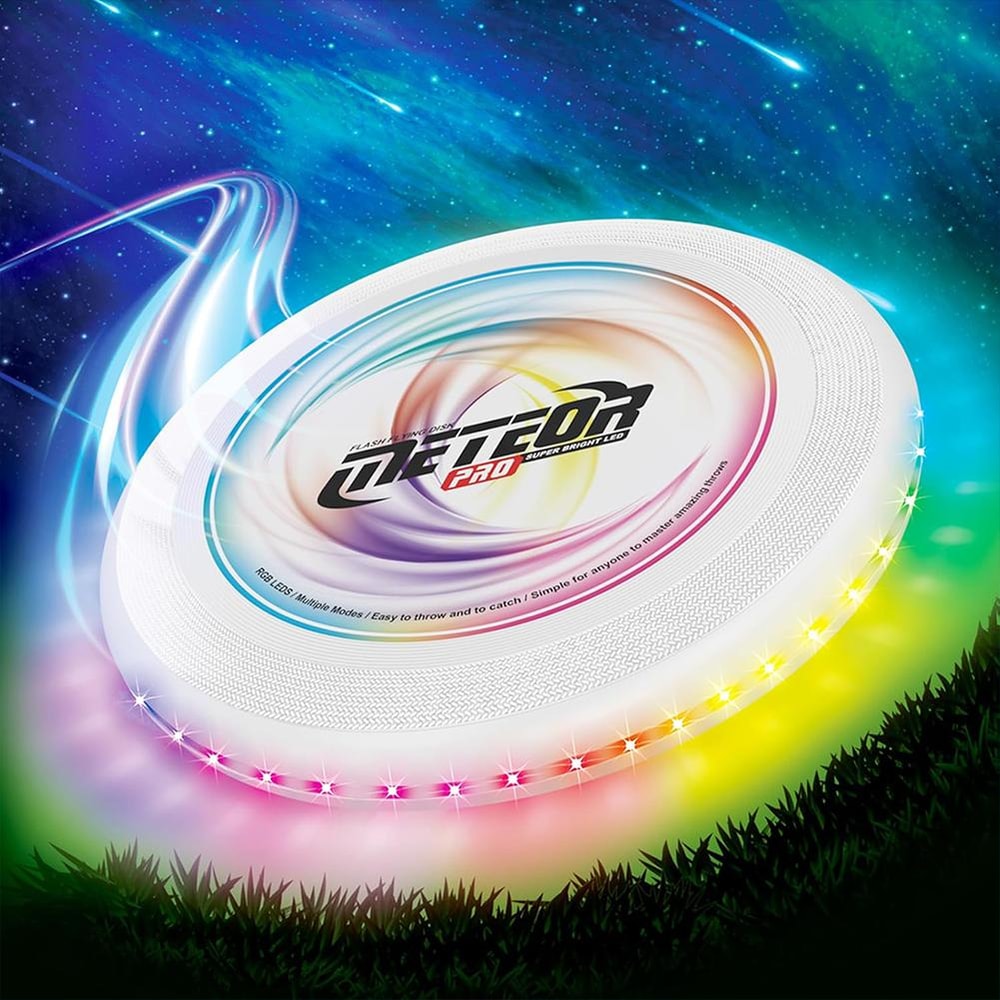 Light Up Outdoor Frisbee Interactive Sports Toy For Kids And Pets 1