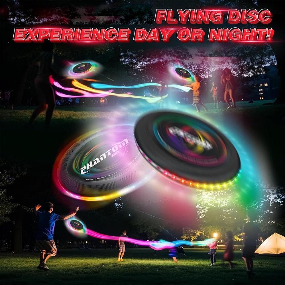Light Up Outdoor Frisbee Interactive Sports Toy For Kids And Pets 4