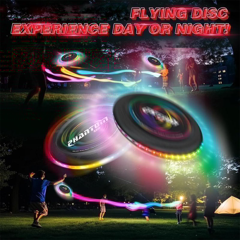 Light Up Outdoor Frisbee Interactive Sports Toy For Kids And Pets 4