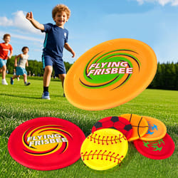 oxford fabric soft frisbee for kids outdoor fun ufo puzzle toy, parent child sports game