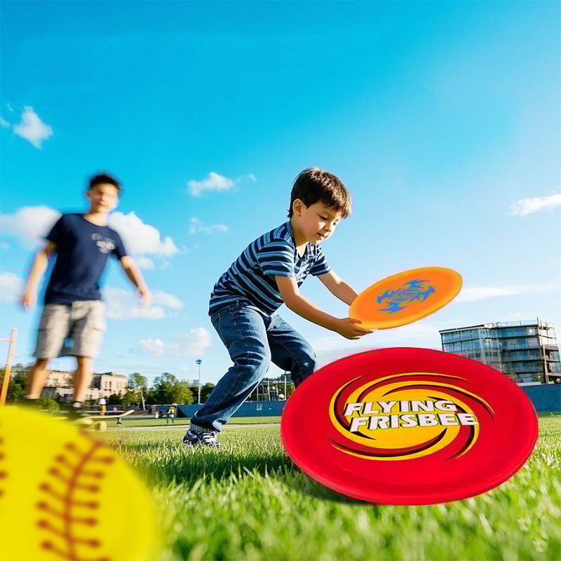 Oxford Fabric Soft Frisbee For Kids Outdoor Fun UFO Puzzle Toy Parent Child Sports Game 1