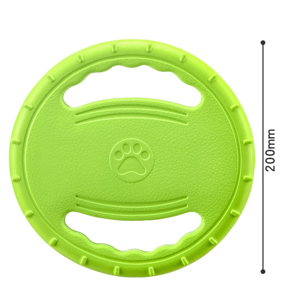 Steering Wheel Dog Frisbee Floating Fetch Toy for Interactive Training