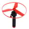 Pull String Flying Helicopter Toy for Kids Colorful Outdoor Fun Flying Disc Propeller Spin Top