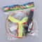 Pull String Flying Helicopter Toy for Kids Colorful Outdoor Fun Flying Disc Propeller Spin Top
