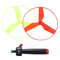 Pull String Flying Helicopter Toy for Kids Colorful Outdoor Fun Flying Disc Propeller Spin Top