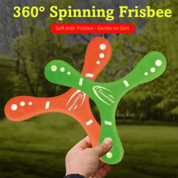 kids boomerang toy soft eva returning flying disc for outdoor fun