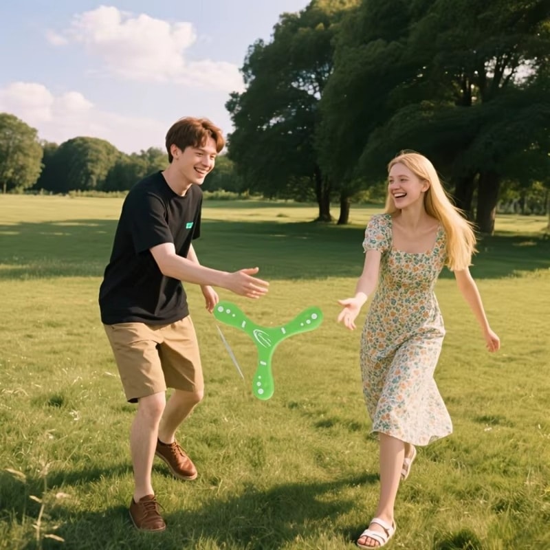 Kids Boomerang Toy Soft EVA Returning Flying Disc For Outdoor Fun 1