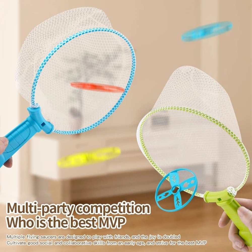 SkyLift Flying Disc Launcher for Kids Outdoor Foot Launcher Toy