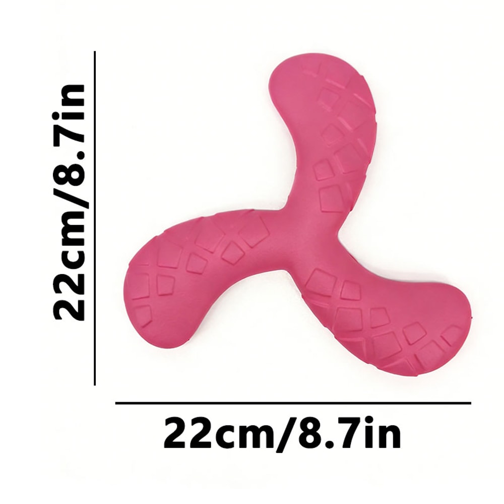 Dog Boomerang Frisbee Floating Fetch Toy For Active Dogs 5