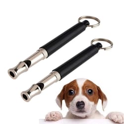 quietcommand adjustable dog training whistle for bark control and recall