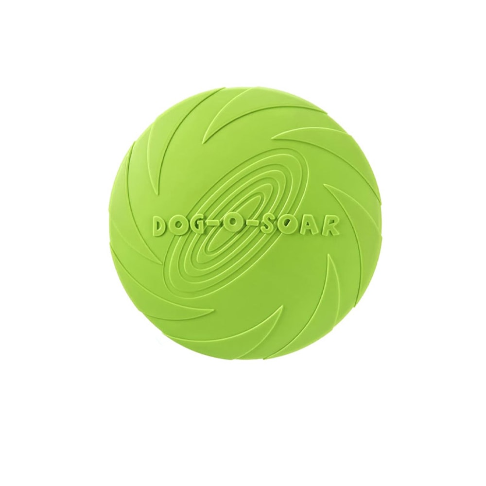 Active Fetch Rubber Dog Frisbee Toy for Medium and Large Dogs