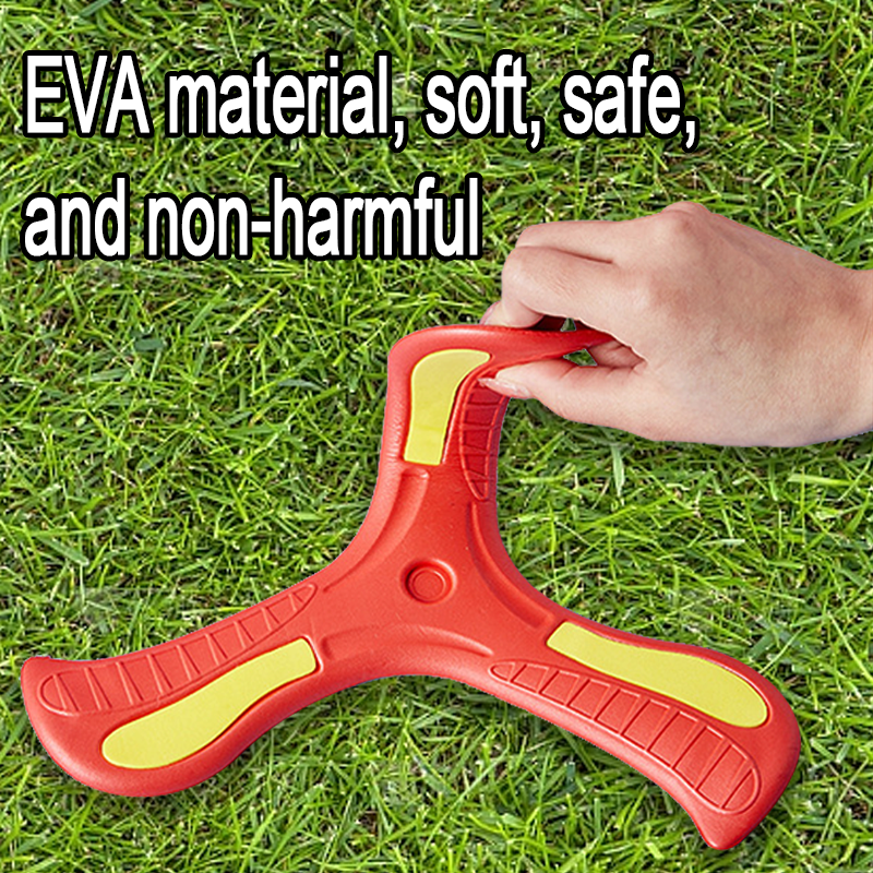 Soft Foam Boomerang For Kids Outdoor Flying Disc Family Game 3
