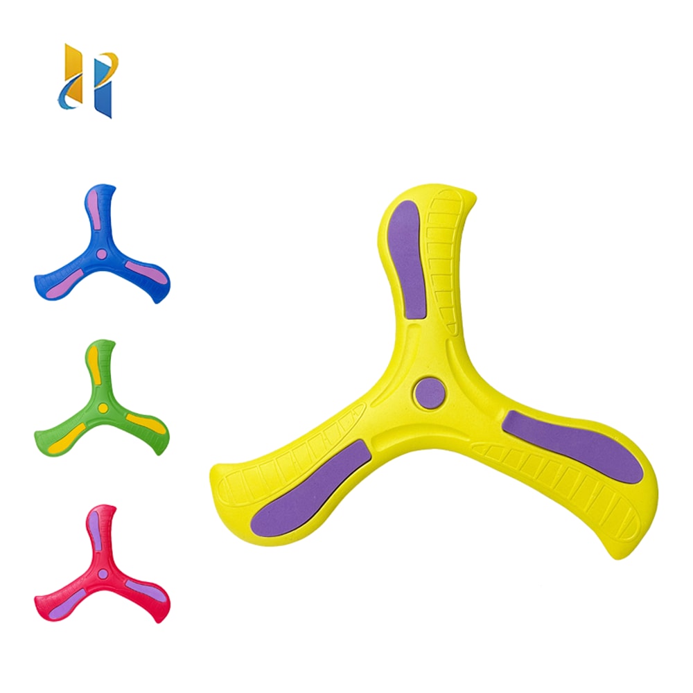 Soft Foam Boomerang For Kids Outdoor Flying Disc Family Game 4