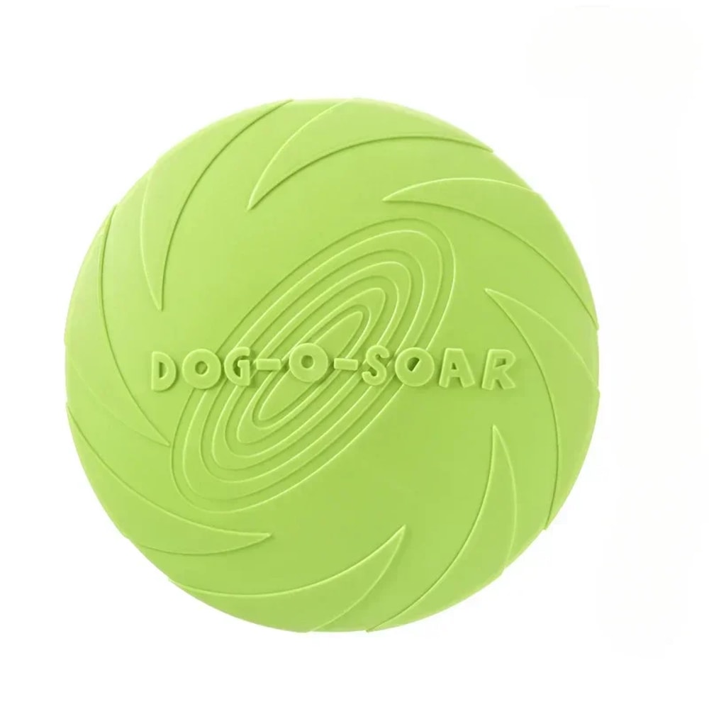 Soft Silicone Dog Flying Disc For Fetch Training And Interactive Play 5